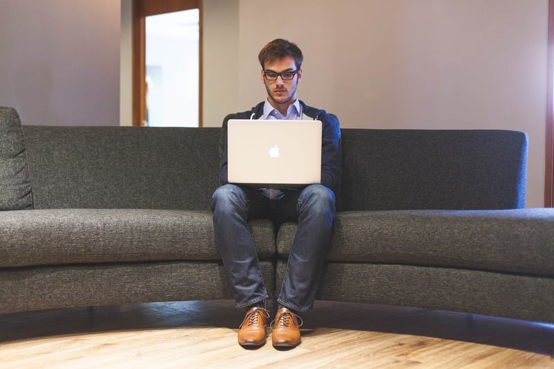 Image of a person working on solving a paradox